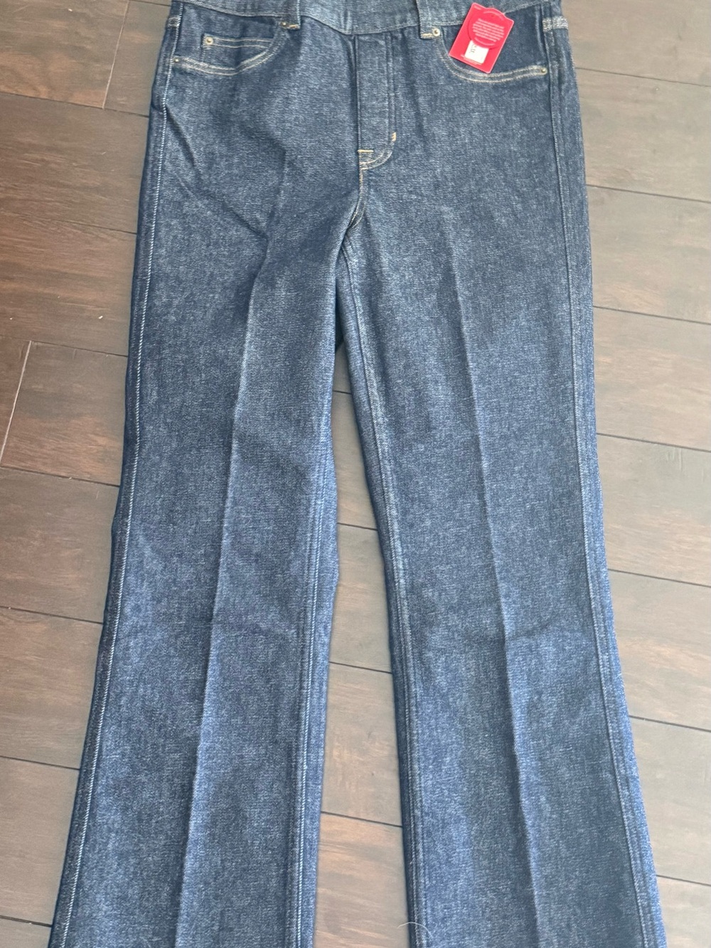 Spanx Kick Flare Jeans Raw Indigo– NWT